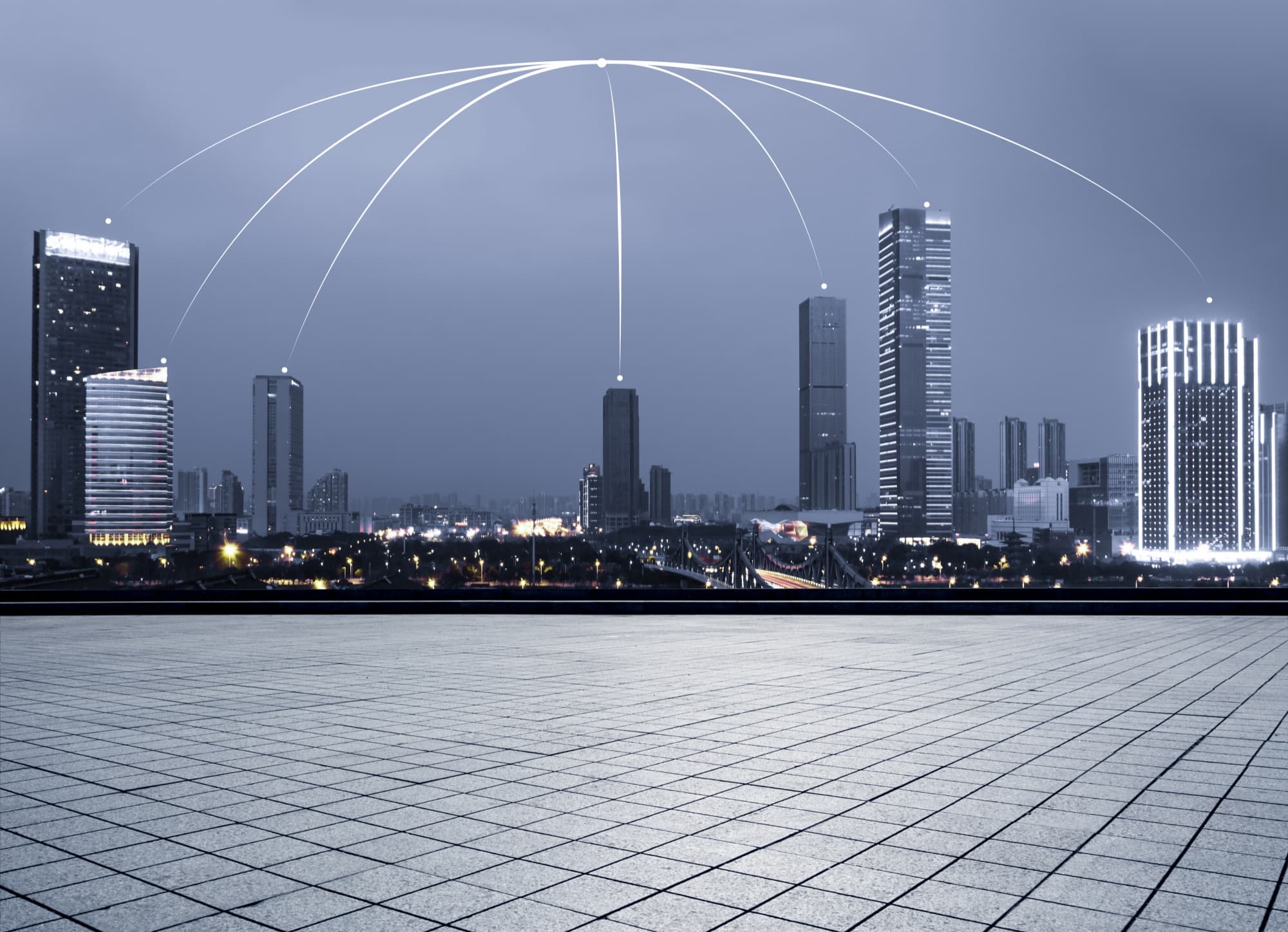 Direct Fibre Connectivity Illustration
