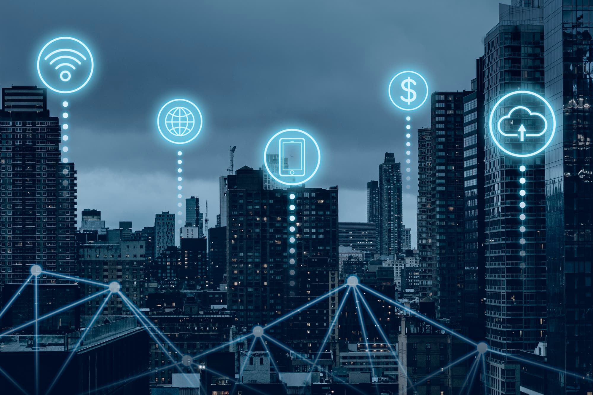 Direct Fibre Connectivity Illustration